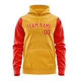 Custom Yellow Orange Red Hoodie 1919121219B31812