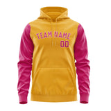 Custom Yellow Pink Hoodie 1919131319B31813