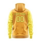 Custom Yellow Light Yellow Hoodie 1919262619B31726