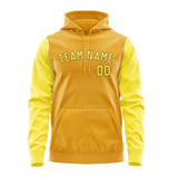 Custom Yellow Light Yellow Hoodie 1919262619B31726