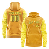 Custom Yellow Light Yellow Hoodie 1919262619B31726