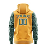 Custom Yellow Blue Green Hoodie 1919272719B31827