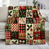 Blanket for Son Gifts, “Merry Christmas Wishes”, From Mom Dad, Christmas, Holiday, Birthday, Inspirational Theme