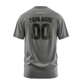 Custom Dark Grey Olive T-Shirt