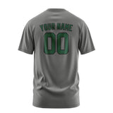 Custom Dark Grey Green T-Shirt