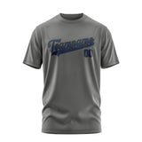 Custom Dark Grey Blue T-Shirt