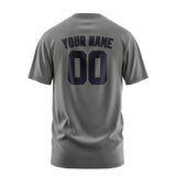 Custom Dark Grey Navy T-Shirt