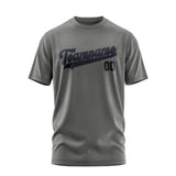 Custom Dark Grey Navy T-Shirt