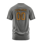 Custom Dark Grey Khaki T-Shirt