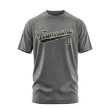 Custom Dark Grey Olive T-Shirt