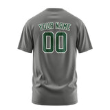 Custom Dark Grey Green T-Shirt
