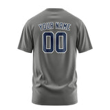 Custom Dark Grey Blue T-Shirt