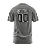 Custom Dark Grey Black T-Shirt