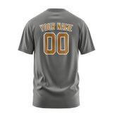 Custom Dark Grey Khaki T-Shirt