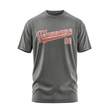 Custom Dark Grey Copper Rose T-Shirt