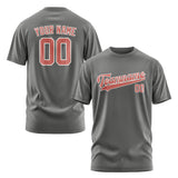 Custom Dark Grey Copper Rose T-Shirt