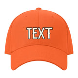 Custom Orange Light Purple Hat 20B21703