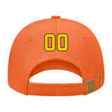 Custom Orange Peach Powder Hat 20B21730