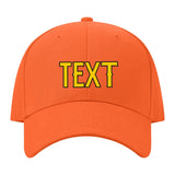 Custom Orange Peach Powder Hat