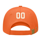 Custom Orange Light Purple Hat 20B21803