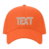 Custom Orange Light Green Hat