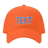 Custom Orange Navy Hat
