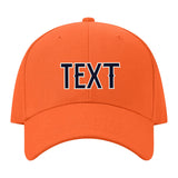 Custom Orange Pale Peach Hat 20B21811