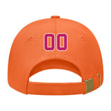 Custom Orange Light Pink Hat 20B21813