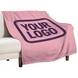 Custom Pink Purple Blanket