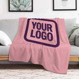 Custom Pink Purple Blanket
