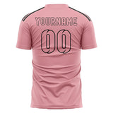Custom Light Pink Light Pink Soccer Jersey