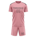 Custom Light Pink Light Pink Soccer Set