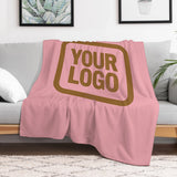 Custom Pink Khaki Blanket