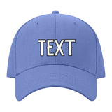 Custom Light Emerald Green Pale Ice Blue Hat