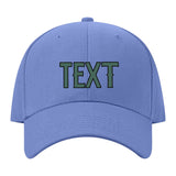 Custom Light Emerald Green Slate Gray Hat 21B21727