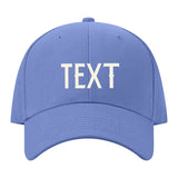 Custom Light Emerald Green Light Purple Hat