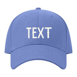 Custom Light Emerald Green Pale Ice Blue Hat