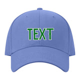 Custom Light Emerald Green Misty Rose Hat