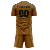 Custom Khaki Olive Soccer Set