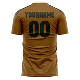 Custom Khaki Olive Soccer Jersey