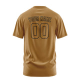 Custom Khaki Khaki T-Shirt