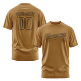 Custom Khaki Khaki T-Shirt