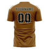 Custom Khaki Olive Soccer Jersey
