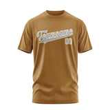 Custom Khaki Gray T-Shirt