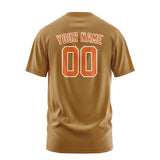 Custom Khaki Orange T-Shirt