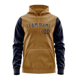 Custom Khaki Navy Hoodie 2222111122B31811