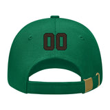 Custom Dark Green Black Hat 22B21701