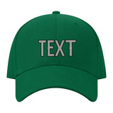 Custom Dark Green Light Green Hat