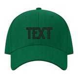 Custom Dark Green Red Hat