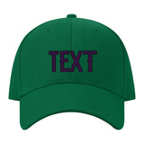 Custom Dark Green Gray Hat 22B21707